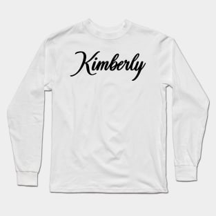 Name Of Kimberly Long Sleeve T-Shirt